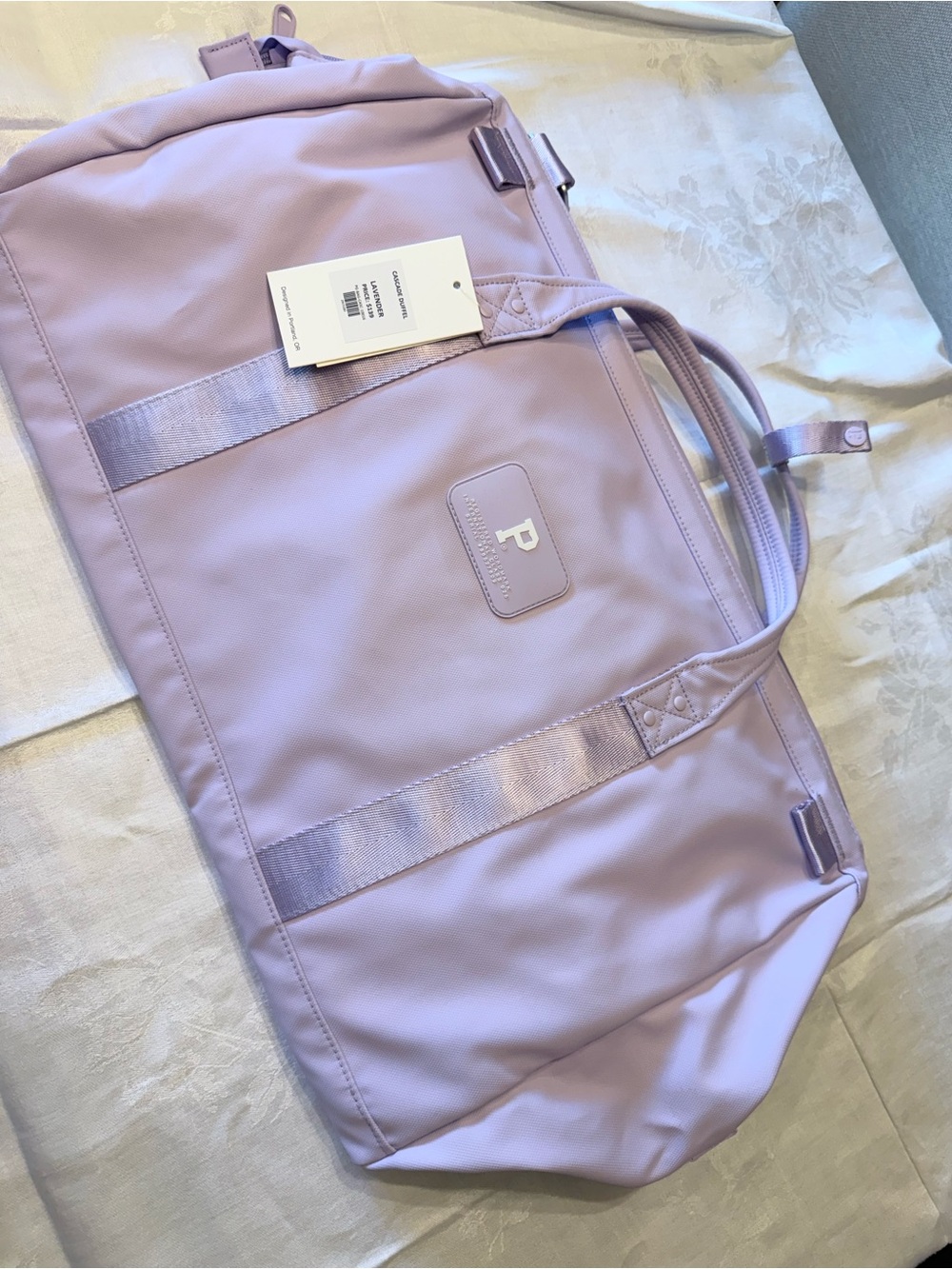 Portland Gear Cascade Duffel Bag 35L Lavender Weatherproof Luggage Sleeve NWT